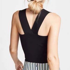 A.L.C. Knit Top, Black, M